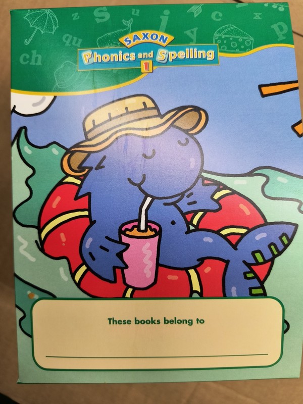 Saxon Phonics & Spelling Grade 1 B&W Decodable Readers 52 Book Set ELA gallery