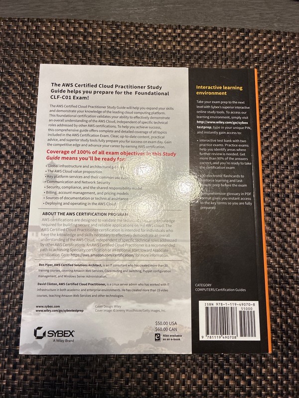 AWS Certified Cloud Practitioner Study Guide: CLF-C01 Exam by Ben Piper and... gallery