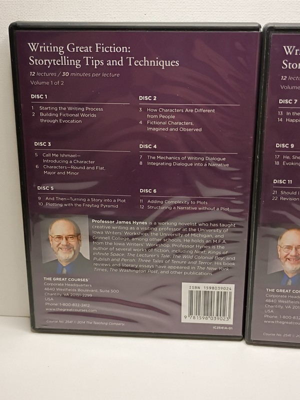 The Great Courses: Writing Great Fiction: Storytelling Tips,, DVDs + Audio CDs gallery