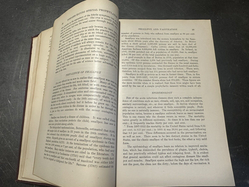 PREVENTIVE MEDICINE AND HYGIENE-- ROSENAU 4th Edition 1921 gallery
