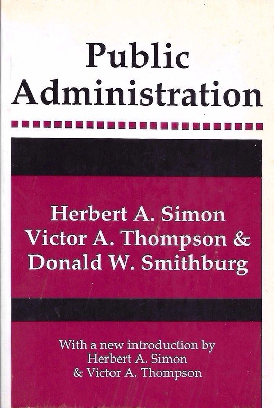 Public Administration by Ivan P. Pavlov and Herbert A. Simon – 1991