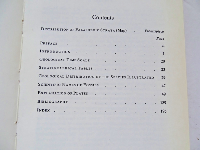 British Palaeozoic Fossils - Natural History Museum Hardback - Ex Lib - 1983 gallery