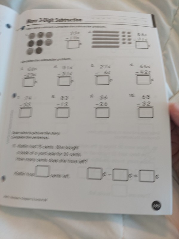 BJU Press Math 1 Reviews and Visuals Packet Set 4th Edition 294751 and 294710 gallery
