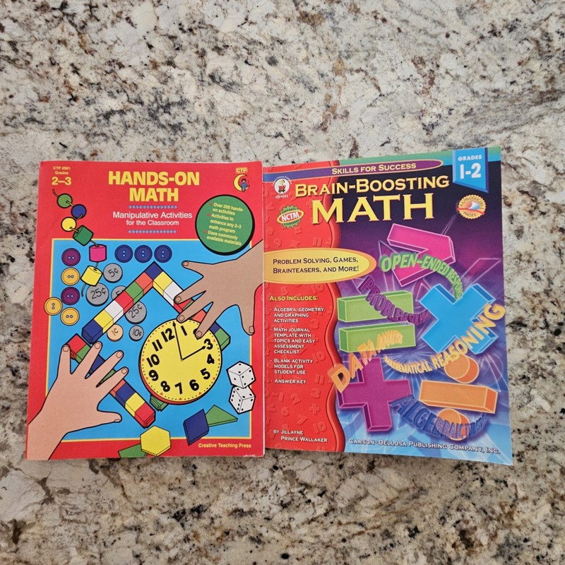 Mathematics Activities Problem Solving Grades 1,2,3 Workbooks Classroom Teaching