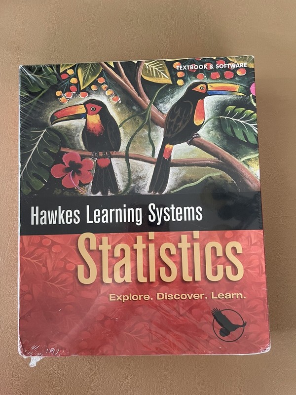 Hawkes Learning Systems Statistics Textbook/Software Brand New!!
