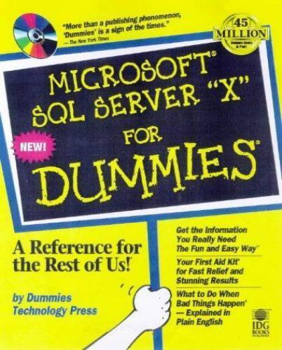 Microsoft SQL Server 7 For Dummies, Mann, Anthony T.