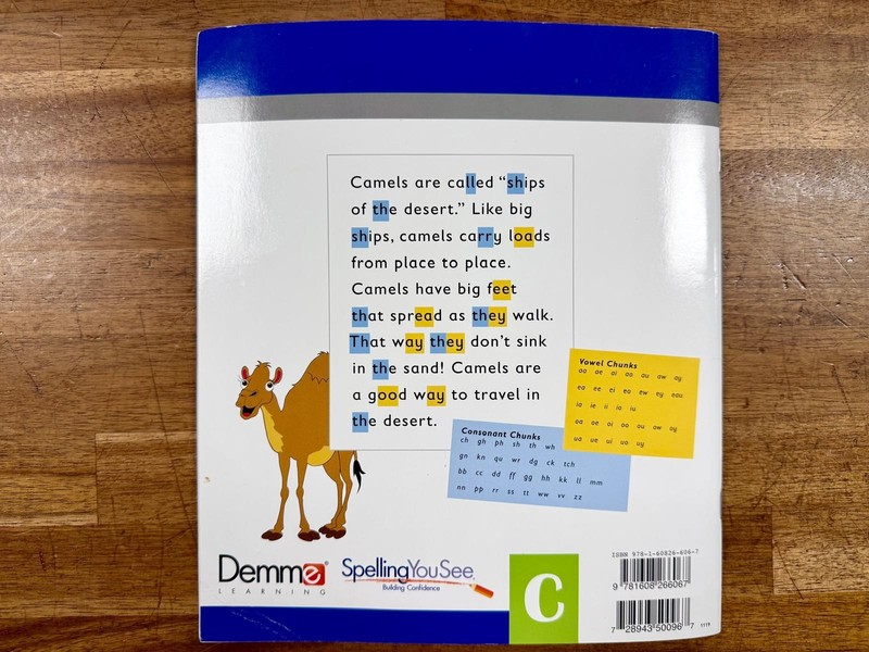 Spelling You See Level C Wild Tales Instructor's Handbook - VG gallery