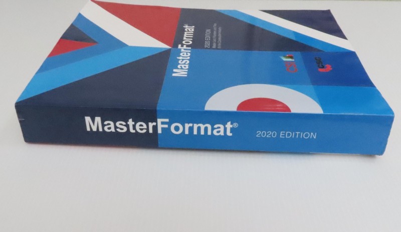 MasterFormat 2020 Edition Master List Numbers & Titles for Construction Industry gallery