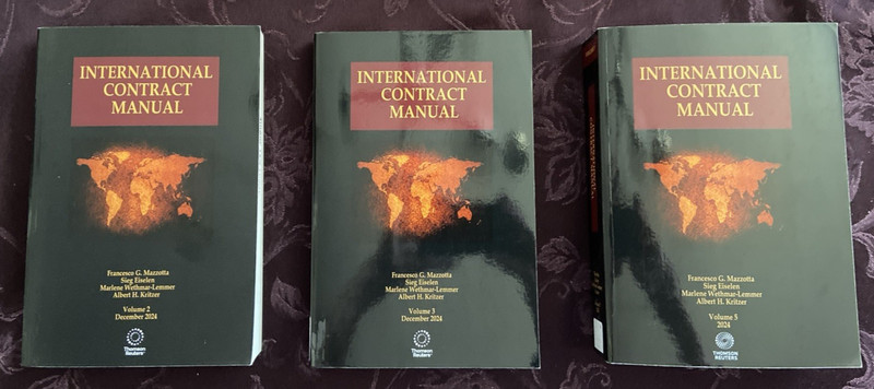 International Contract Manual Volumes 2, 3, & 5 Dec 2024 Thomson Reuters