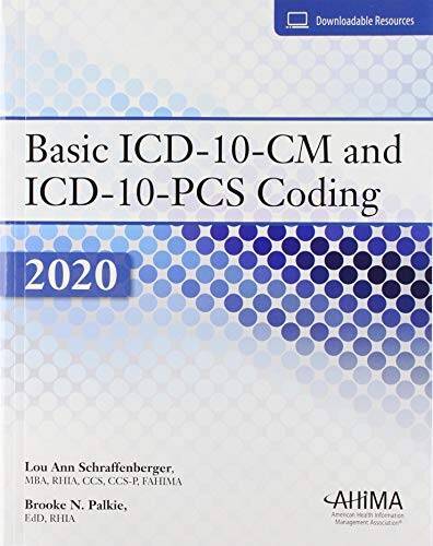 Basic ICD-10-CM and ICD-10-PCS Coding 2020 – Paperback – GOOD