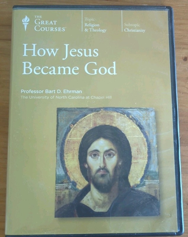 The Great Courses: How Jesus Became God by Bart D. Ehrman (2014, 4-DVD Set)