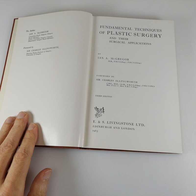 Fundamental Techniques of Plastic Surgery and Their Surgical Applications 1965 gallery
