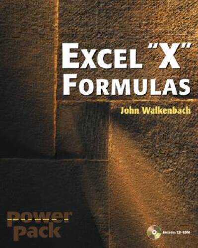 Excel 2003 Formulas – Paperback By Walkenbach, John – VERY GOOD