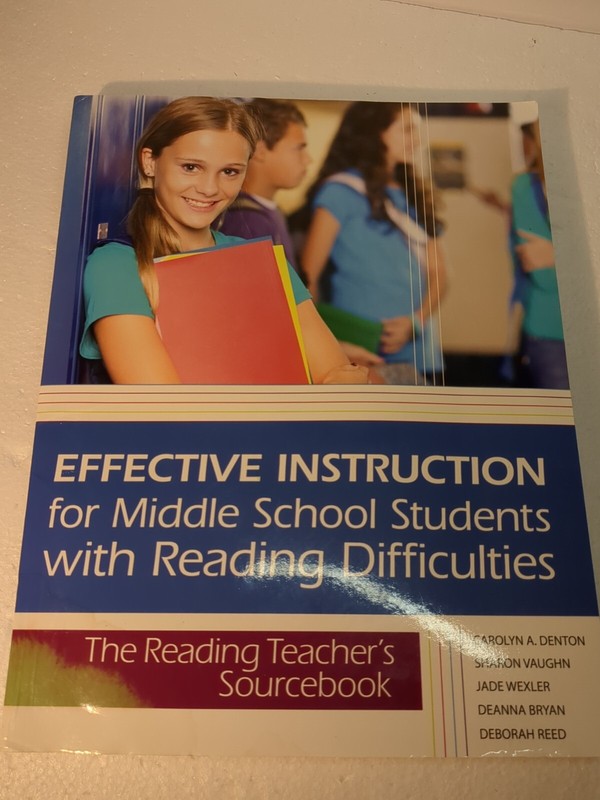 Effective Instruction for Middle School Students with Reading Difficulties LNEW