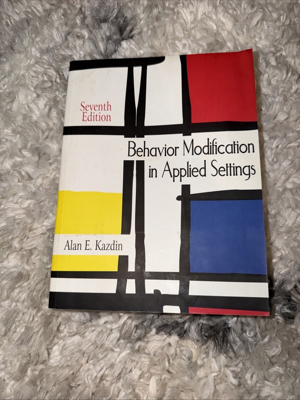 Behavior Modification in Applied Settings