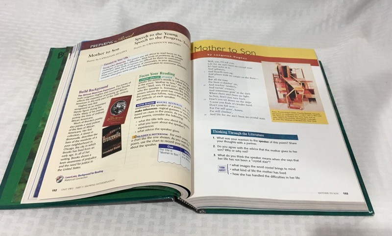MCDOUGAL LITTELL / THE LANGUAGE OF LITERATURE / 8TH GRADE STUDENT TEXT / HC gallery