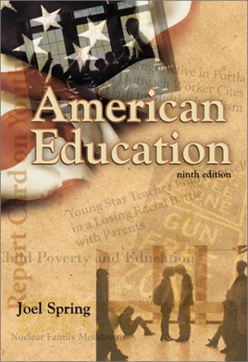 American Education Paperback Joel H. Spring