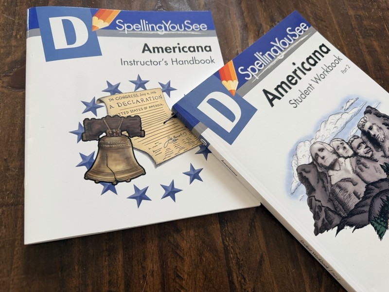 Spelling You See Americana D + Student Workbooks part 2 ONLY gallery
