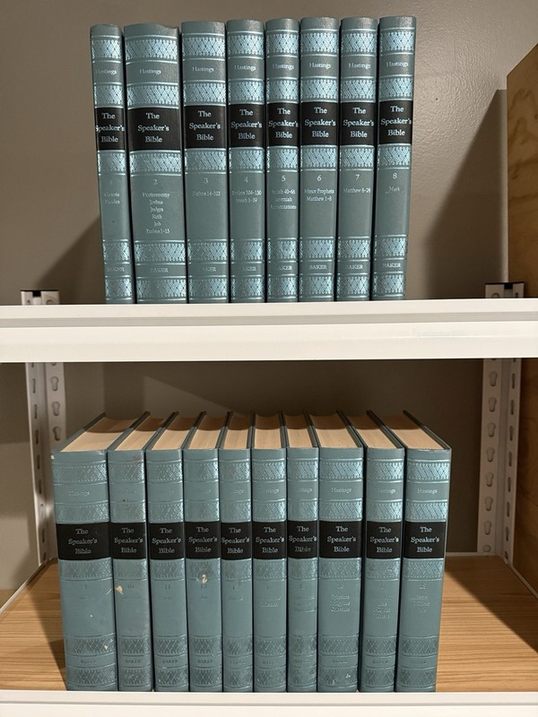 The Speakers Bible 18 Volumes By James Hastings 1987 Reprint