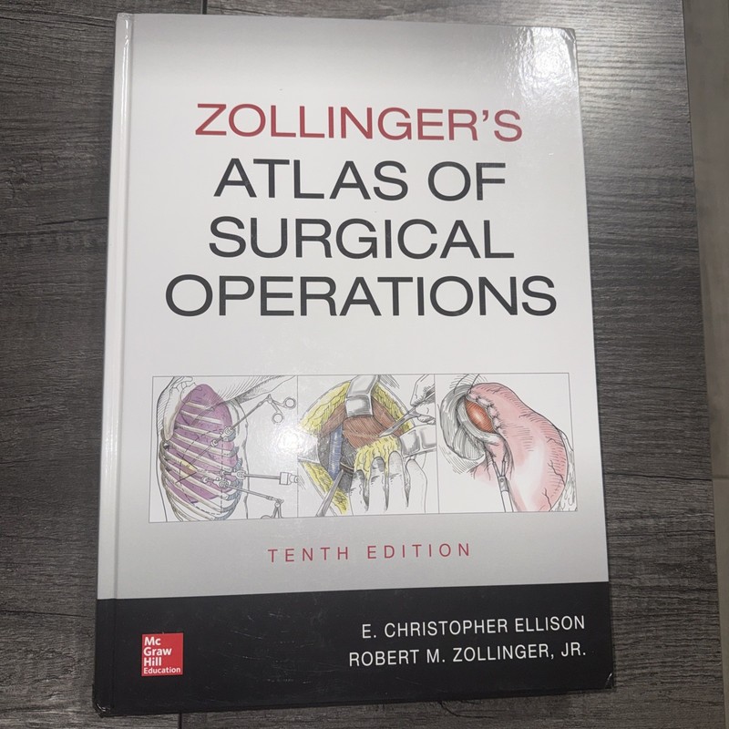 Zollinger's Atlas of Surgical Operations, Tenth Edition by E. Christopher...