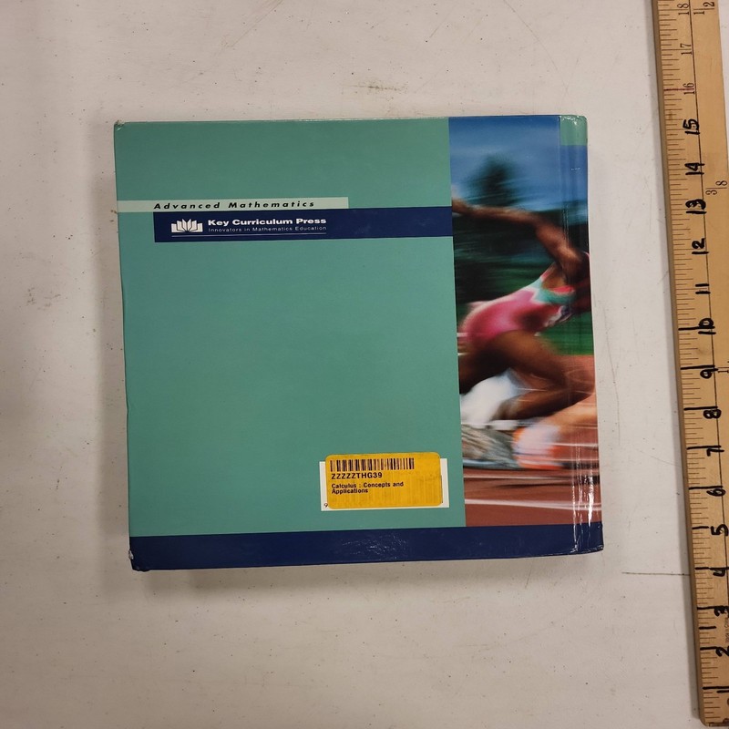 Calculus Concepts and Applications Paul A Foerster Hardcover Textbook 2005 gallery