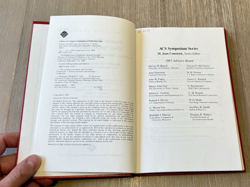Fourier Transform Mass Spectrometry: Evolution, Innovation by Michelle Buchanan gallery