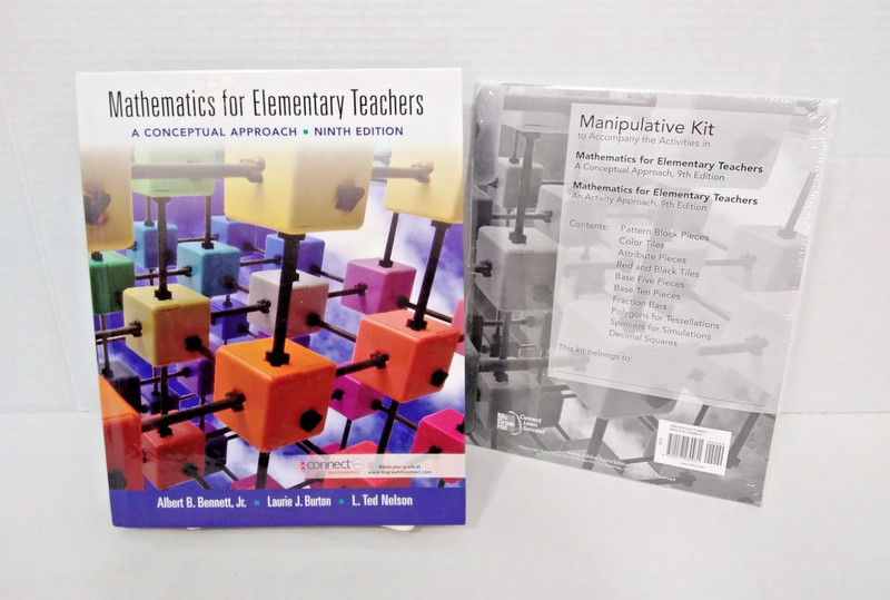 NEW Mathematics for Elementary Teachers: A Conceptual Approach Manipulative Kit