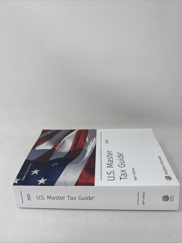 U.S. Master Tax Guide® (2025) - 108th Ed. Paperback, by Wolters Kluwer gallery