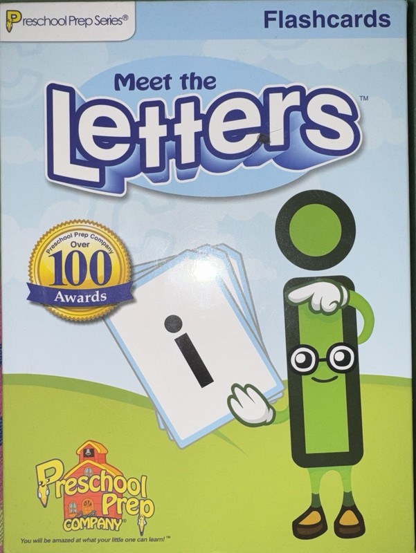 Preschool Prep Series Company Letters
