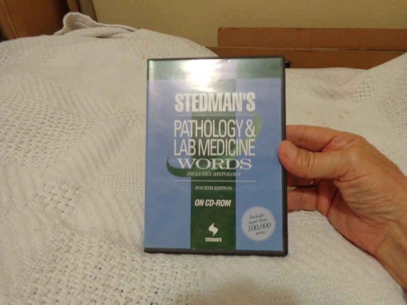stedman’s pathology & lab medicine words fouth edition cd-rom and guide book