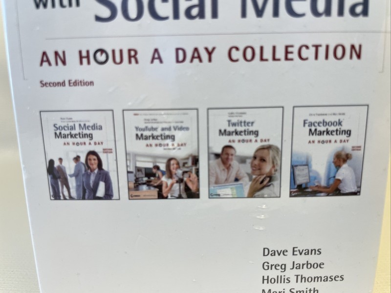 Social Media Marketing 2nd Ed An Hour a Day Collection New Factory Sealed Sybex gallery