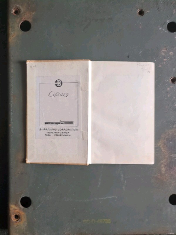 Vtg. Elements of Pulse Circuits FJM Farley HB Book 1955 gallery
