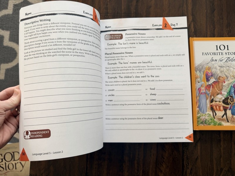 Master Books Language Lessons Living Education 5 + 101 Favorite Stories gallery