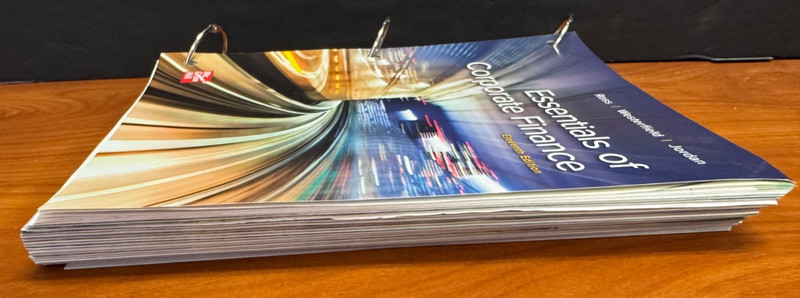 Essentials Of Corporate Finance 11th Edition Ross, Westerffield &Jordan 2023 gallery