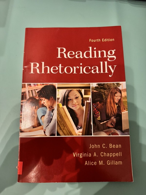 Reading Rhetorically, Gillam, Alice