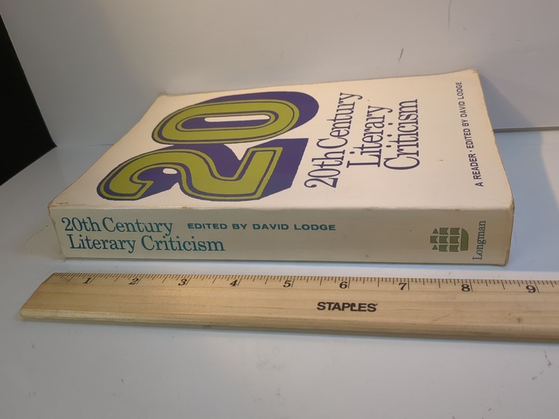 20th Century Literary Criticism by David Lodge 1972 A Reader Longman Group gallery