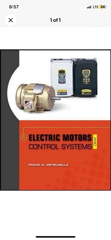 Electric Motors and Control Systems by Frank D. Petruzella (2009,TradePaperback)