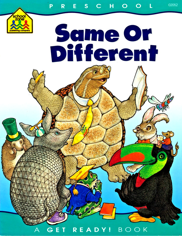 «SAME OR DIFFERENT» ~ (PRESCHOOL / AGES 3-5) ~ *** ACTIVITY BOOK ***