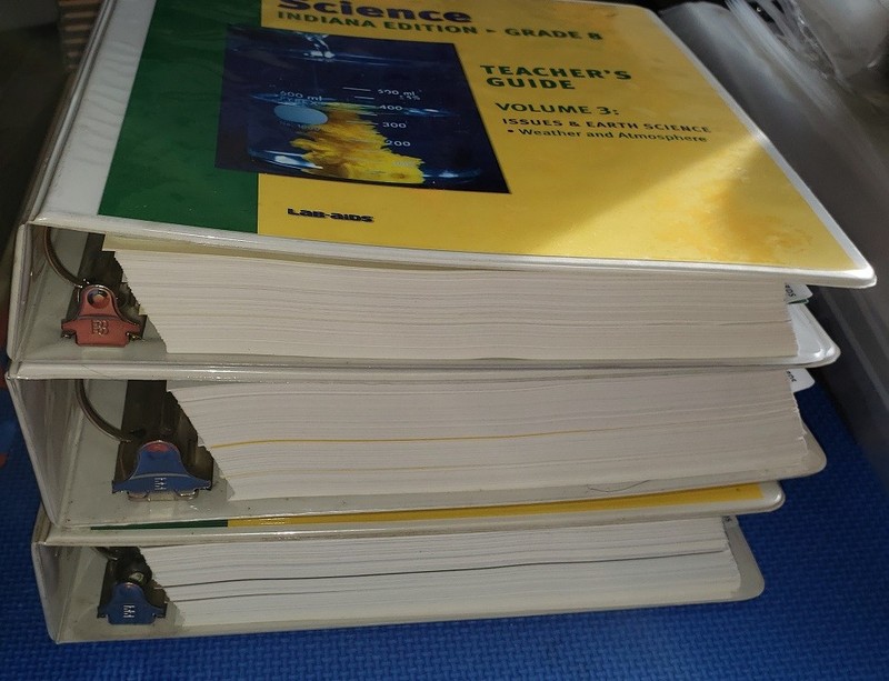 LAB-AIDS Sepup Science Teacher Guide Indiana Ed Grade 8 Vol 1,2, and 3 ** NEW ** gallery