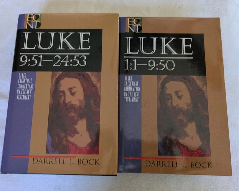 Baker Academic Luke 1:1-9:50 & 9:51-24:53 Darrell Bock Hardcover