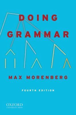 Doing Grammar by Morenberg, Max