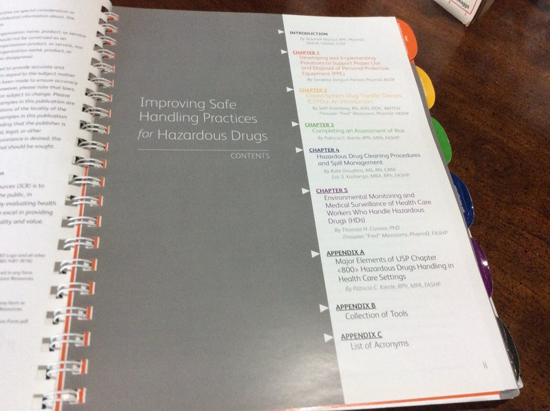 Safe Handling of Hazardous Drugs (2016 Ring/Wire Bound) VG gallery