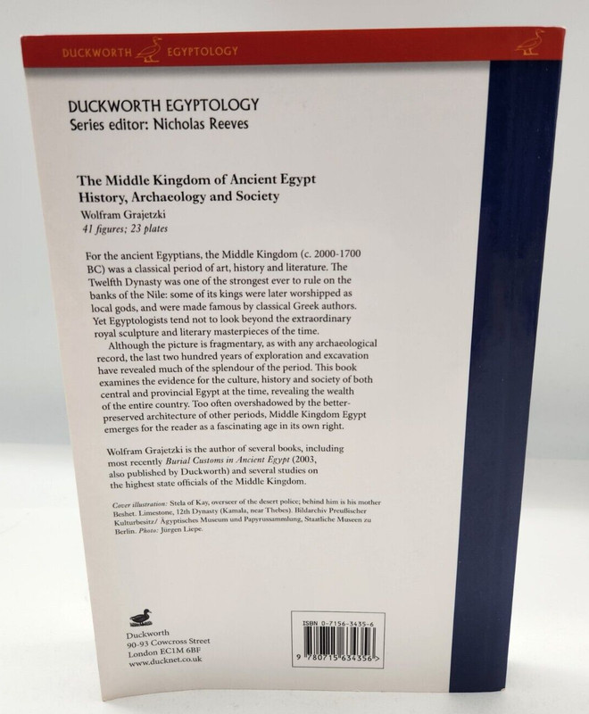The Middle Kingdom of Ancient Egypt : History, Archaeology and Society 2006 PB gallery