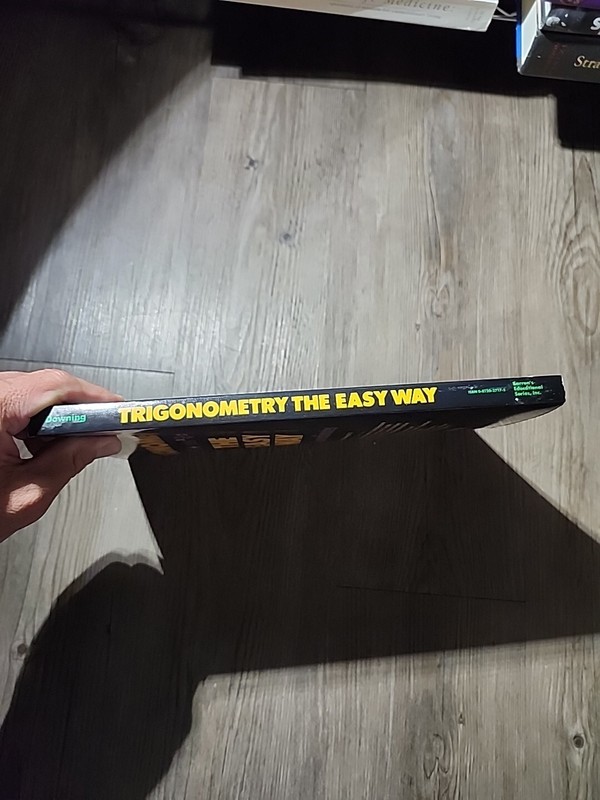 Trigonometry The Easy Way By Downing, Ph. D Paperback 1984 gallery