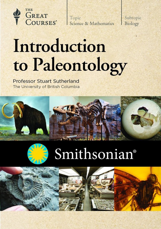Introduction to Paleontology Stuart Sutherland dvd New