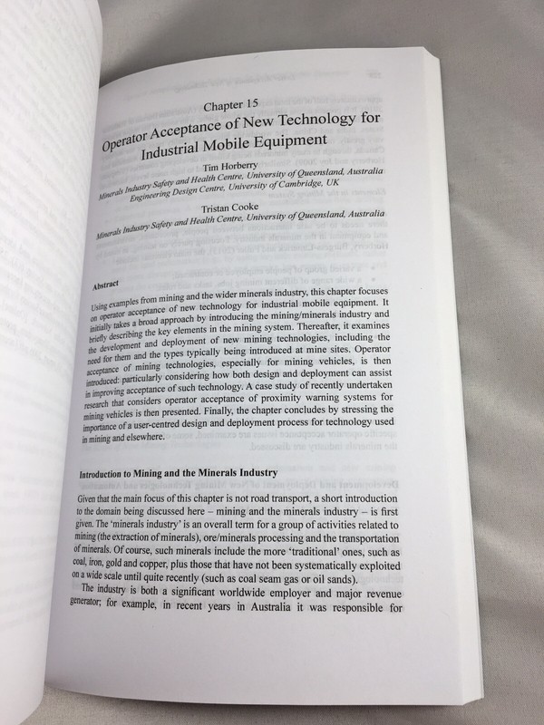 NEW Driver Acceptance of New Technology: Theory, Measurement and Optimisation gallery