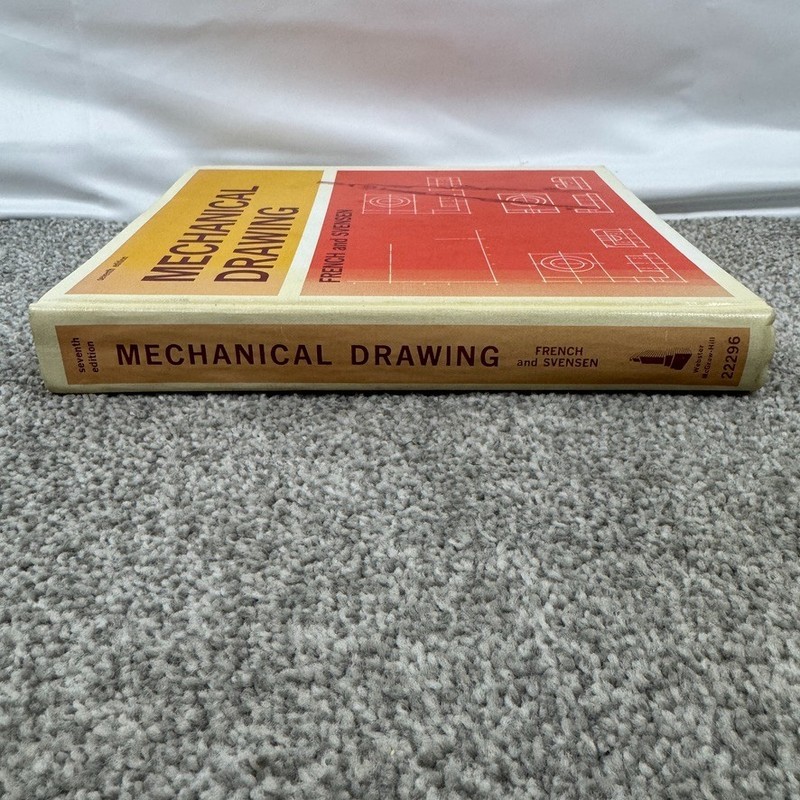 Mechanical Drawing By French And Svensen 7th Edition 1966 Hard Cover gallery