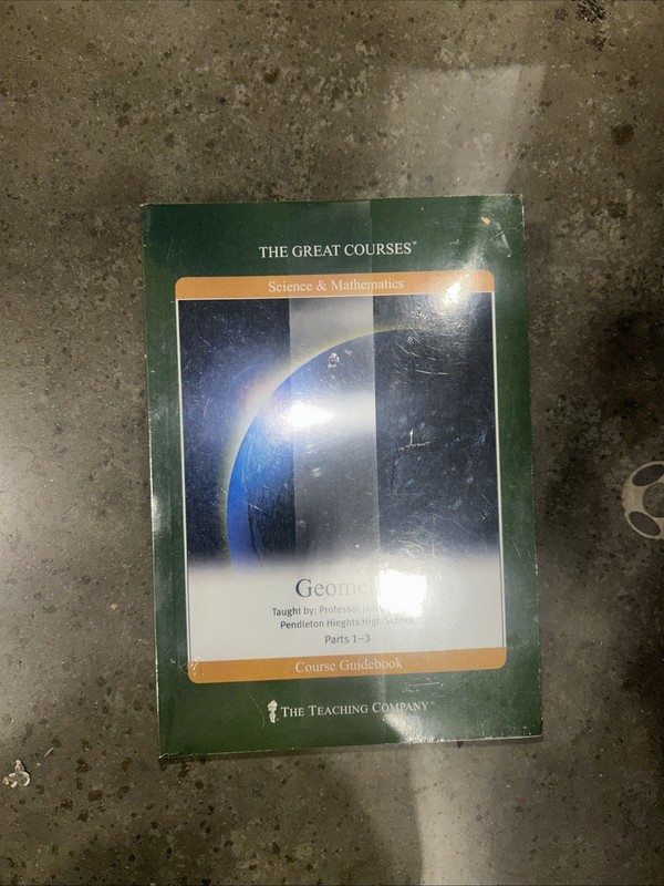 Great Courses DVD Set Geometry Parts 1-3 Homeschool Teaching Math James Noggle gallery