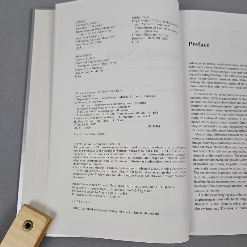 Exploratory Vision: The Active Eye Landy Maloney Pavel Perception Engineering HC gallery