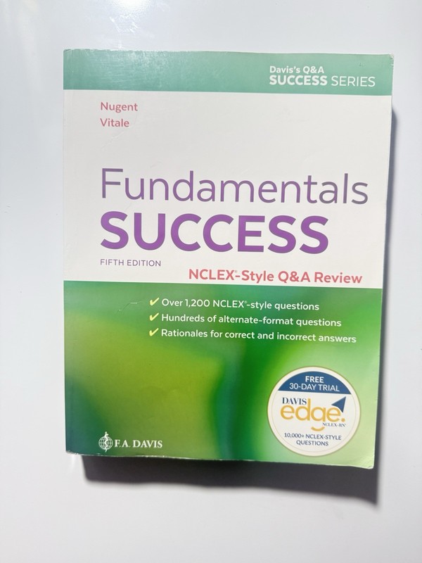 Fundamentals Success : NCLEX®-Style Q&A Review by Barbara Vitale and P. Nugent
